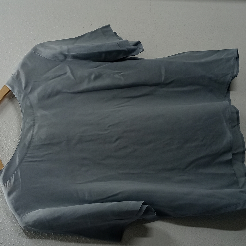 Anna & Frank Silk Light Blue Shirt